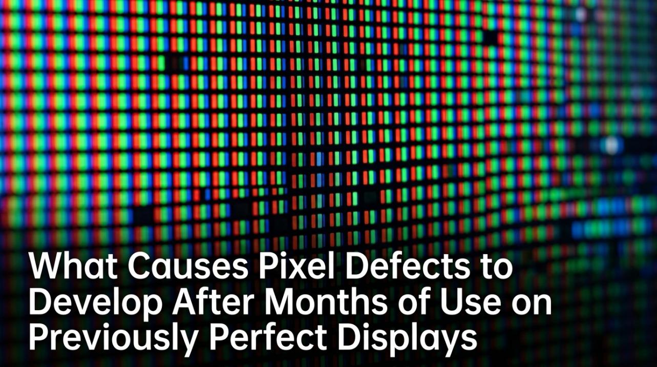 What Causes Pixel Defects to Develop After Months of Use on Previously Perfect Displays