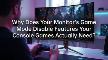 Why Does Your Monitor’s Game Mode Disable Features Your Console Games Actually Need?