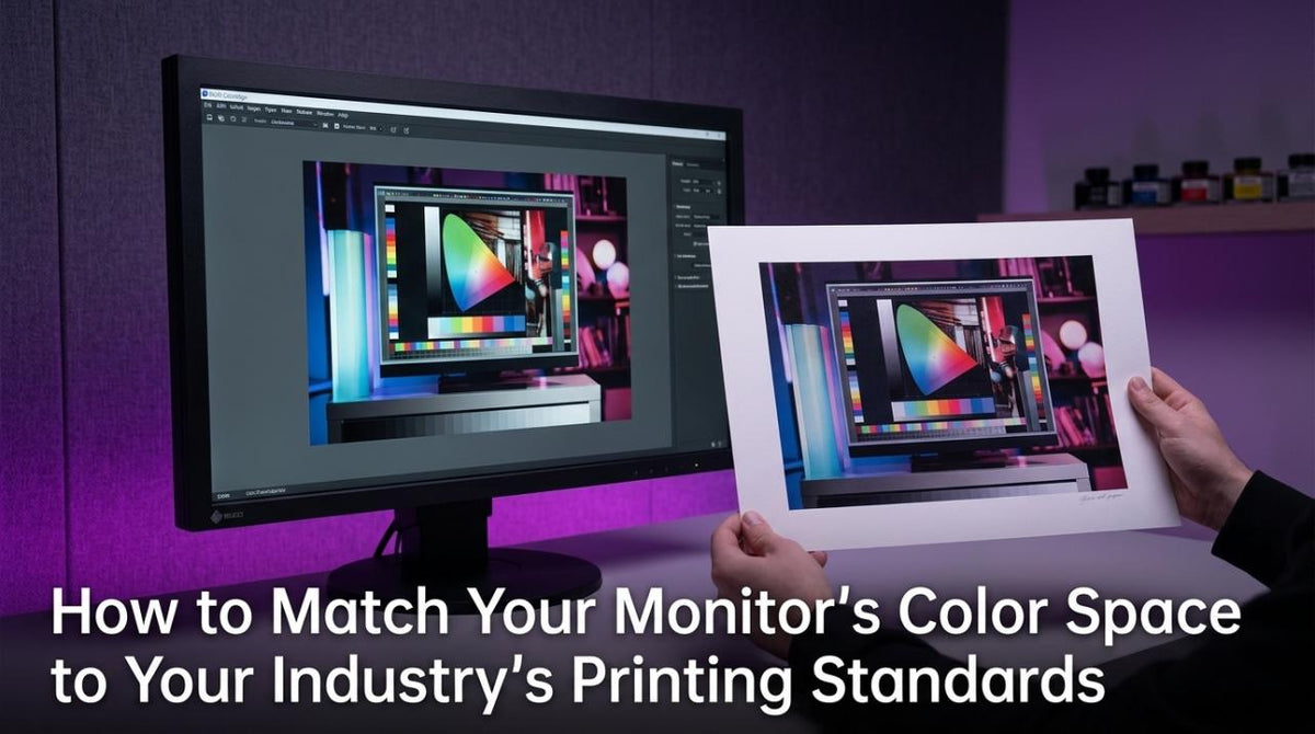 How to Match Your Monitor’s Color Space to Your Industry’s Printing Standards