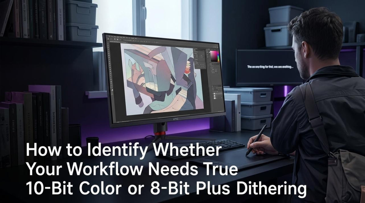 How to Identify Whether Your Workflow Needs True 10-Bit Color or 8-Bit Plus Dithering