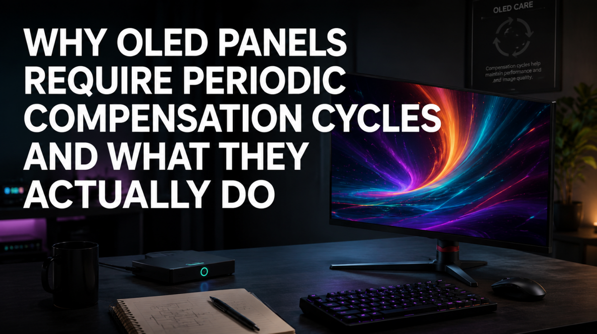 Why OLED Panels Require Periodic Compensation Cycles and What They Actually Do
