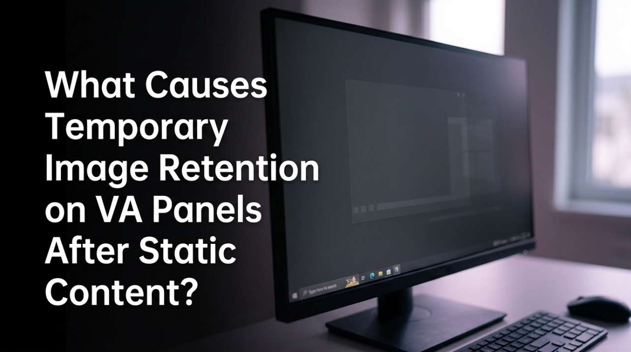 What Causes Temporary Image Retention on VA Panels After Static Content?