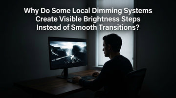Why Do Some Local Dimming Systems Create Visible Brightness Steps Instead of Smooth Transitions?