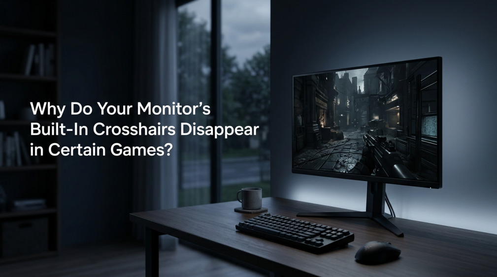 Why Do Your Monitor’s Built-In Crosshairs Disappear in Certain Games?