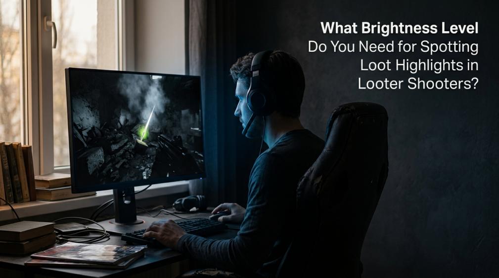 What Brightness Level Do You Need for Spotting Loot Highlights in Looter Shooters?