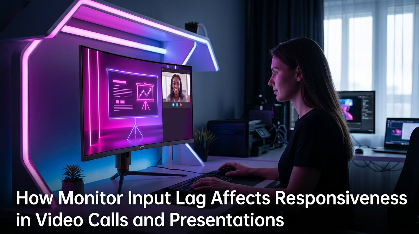 How Monitor Input Lag Affects Responsiveness in Video Calls and Presentations