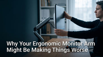 Why Your Ergonomic Monitor Arm Might Be Making Things Worse