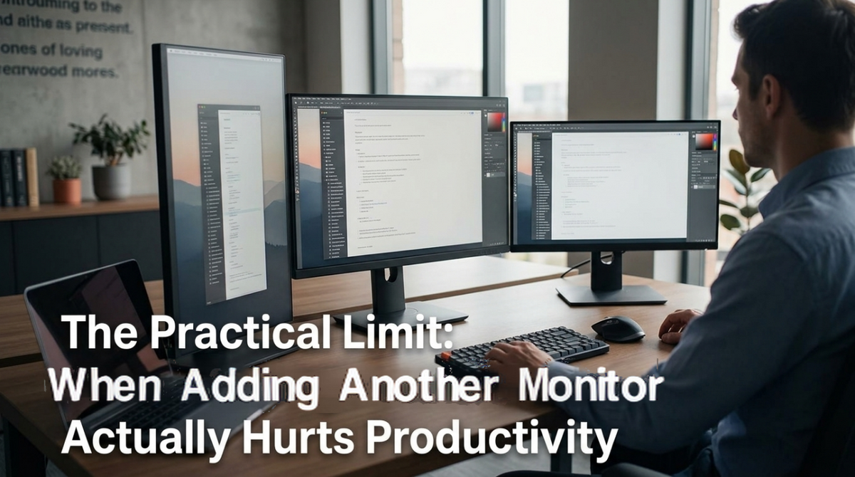 The Practical Limit: When Adding Another Monitor Actually Hurts Productivity
