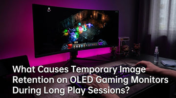 What Causes Temporary Image Retention on OLED Gaming Monitors During Long Play Sessions?