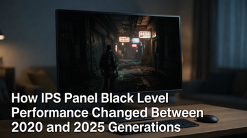 How IPS Panel Black Level Performance Changed Between 2020 and 2025 Generations