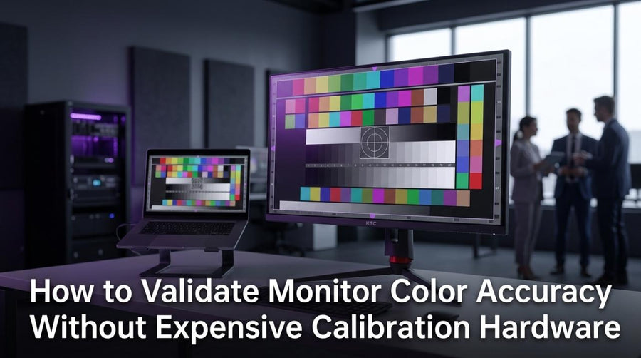 Color Accuracy Instrument Validate Monitor Color Accuracy Without Hardware