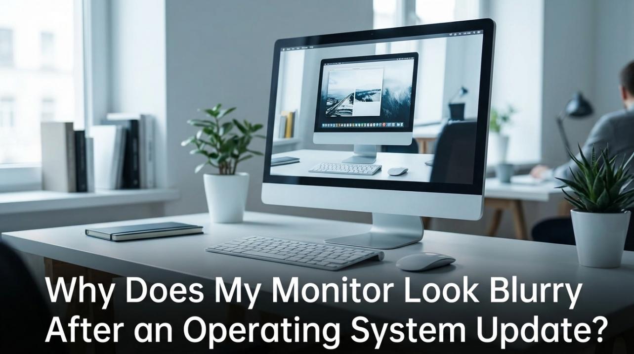 Why Does My Monitor Look Blurry After an Operating System Update?