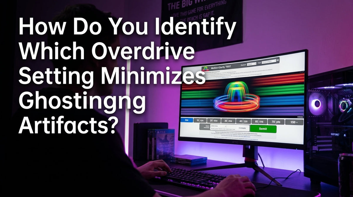Best Monitor Overdrive Setting to Reduce Ghosting