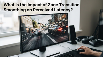 What Is the Impact of Zone Transition Smoothing on Perceived Latency?