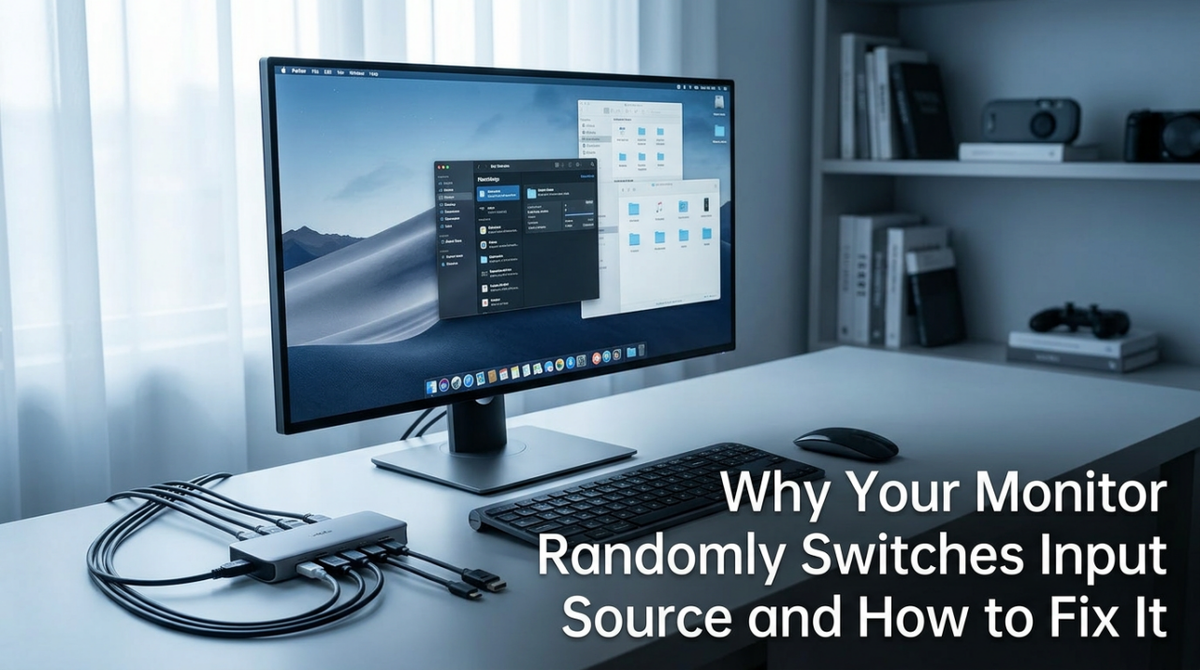 Monitor Randomly Switches Input? Here's How to Fix It