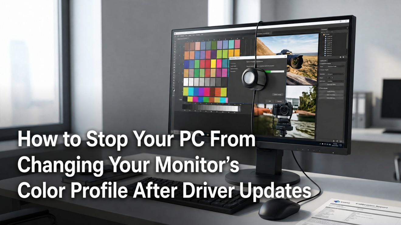How to Stop Your PC From Changing Your Monitor’s Color Profile After Driver Updates
