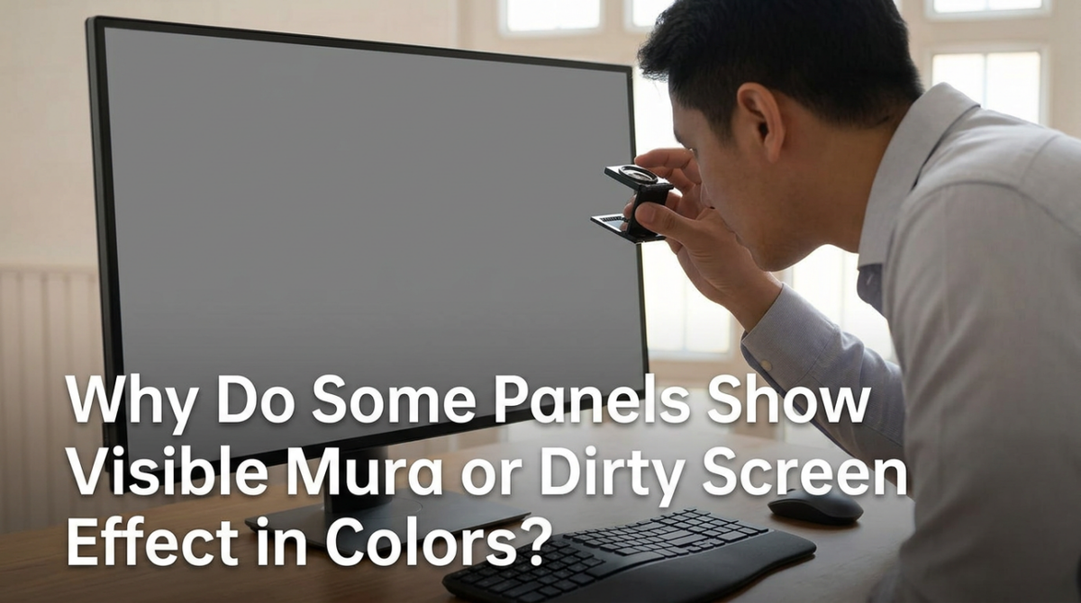 Mura & Dirty Screen Effect (DSE): Panel Uniformity Issues