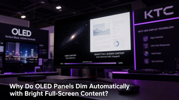 Why Do OLED Panels Dim Automatically with Bright Full-Screen Content?