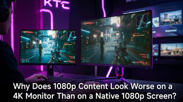 Why Does 1080p Content Look Worse on a 4K Monitor Than on a Native 1080p Screen?