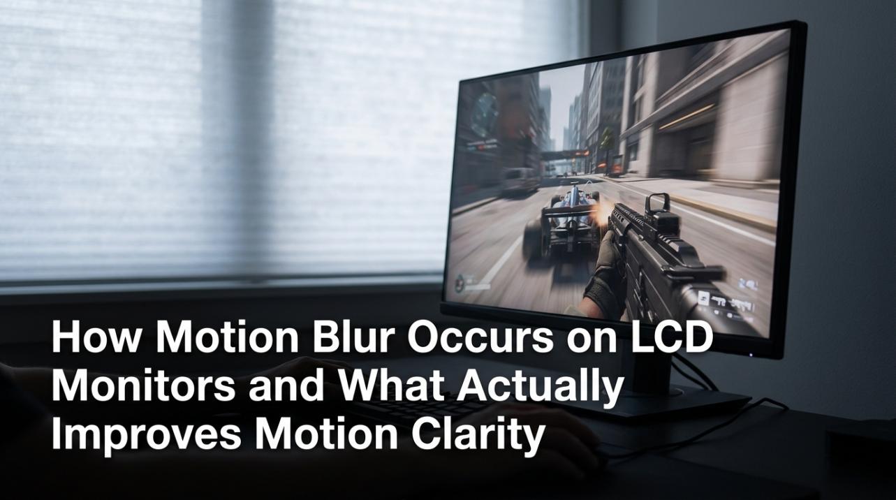 How Motion Blur Occurs on LCD Monitors and What Actually Improves Motion Clarity