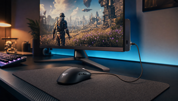 How Does Monitor Polling Rate for Built-In USB Hubs Affect Peripheral Input Lag?