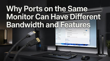 Why Ports on the Same Monitor Can Have Different Bandwidth and Features