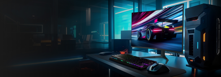 KTC 34-inch ultrawide curved gaming monitor with immersive 1500R curvature and sleek design