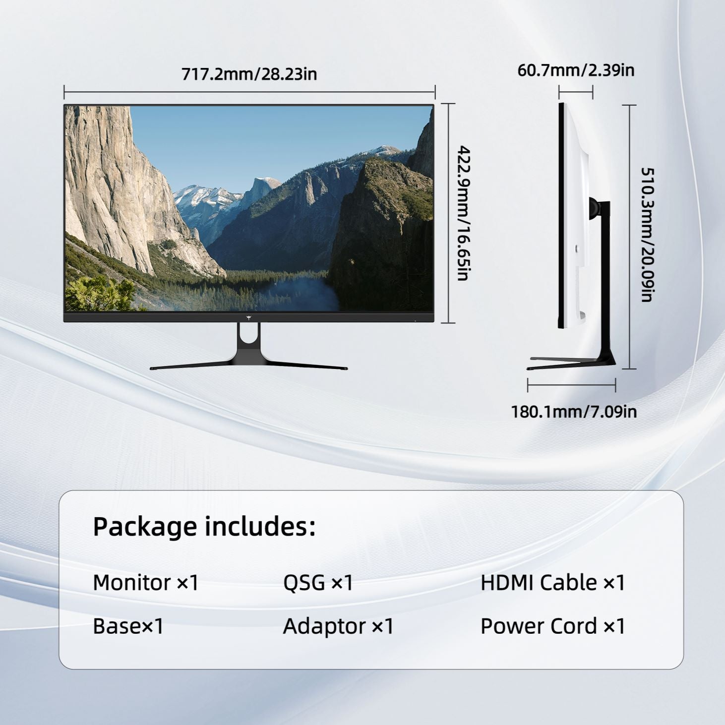 KTC 32-inch 2K IPS monitor with slim black bezels, 120Hz, HDR10, and 109% sRGB