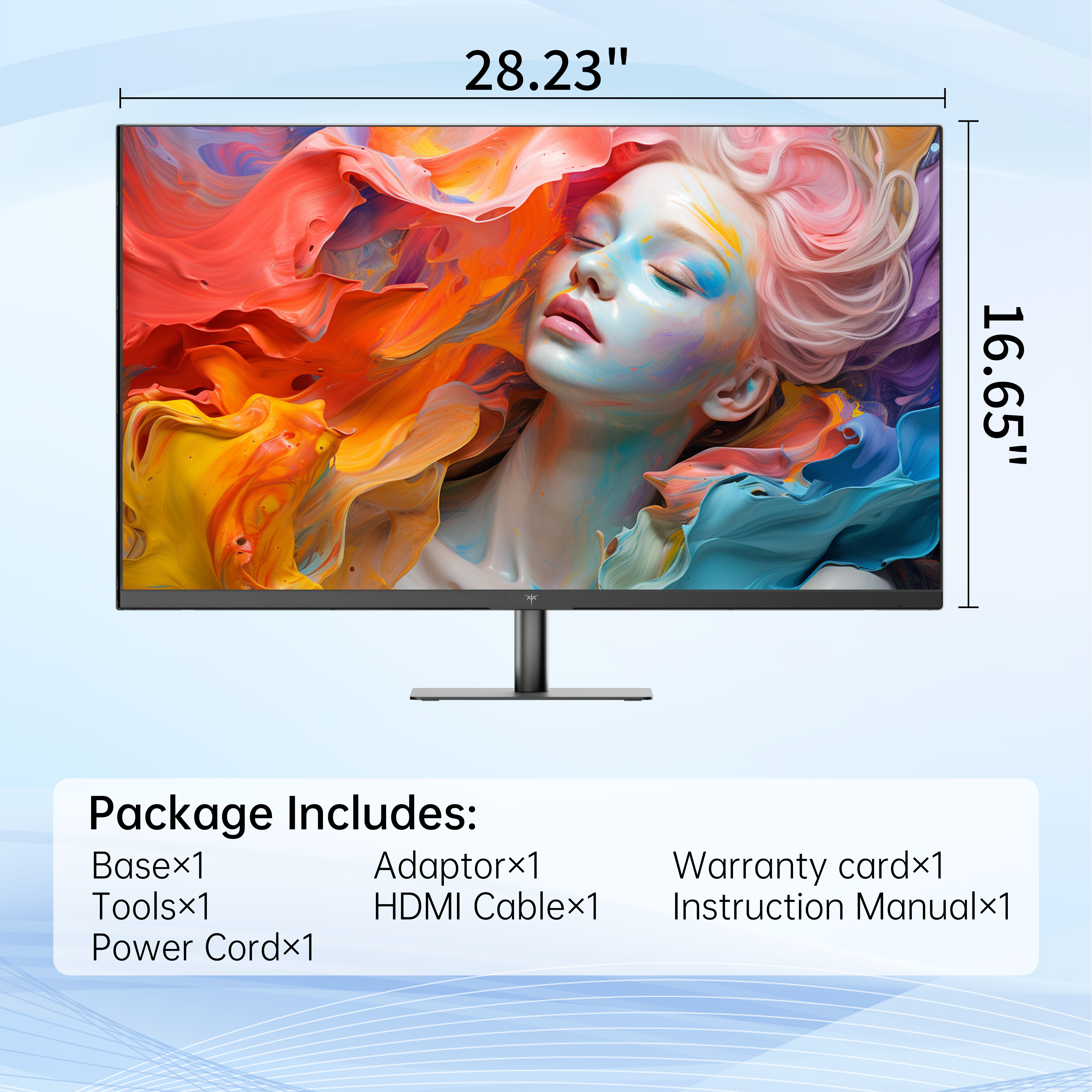 KTC 32-inch 2K IPS monitor with thin bezels and low blue light for home office