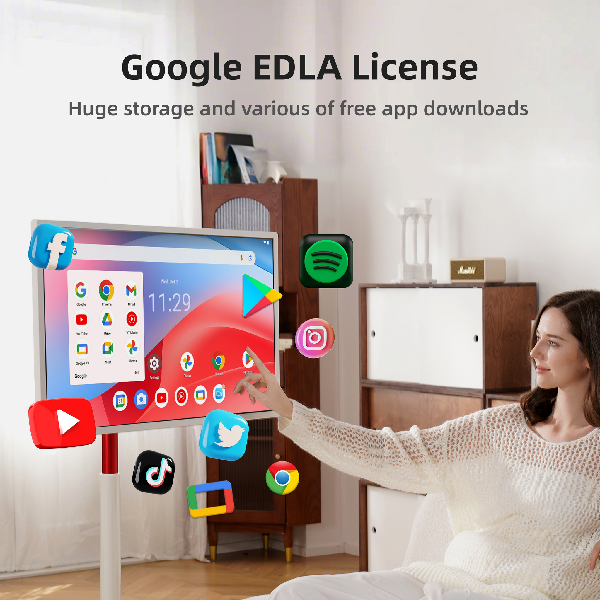KTC MEGAPAD 32-inch 4K Android 13 Google EDLA smart touch monitor