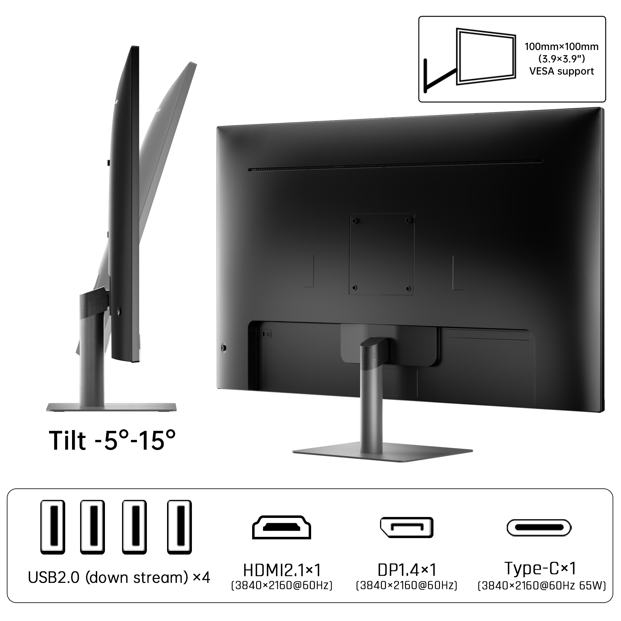 KTC 32-inch 4K smart monitor with Google TV and Netflix streaming interface