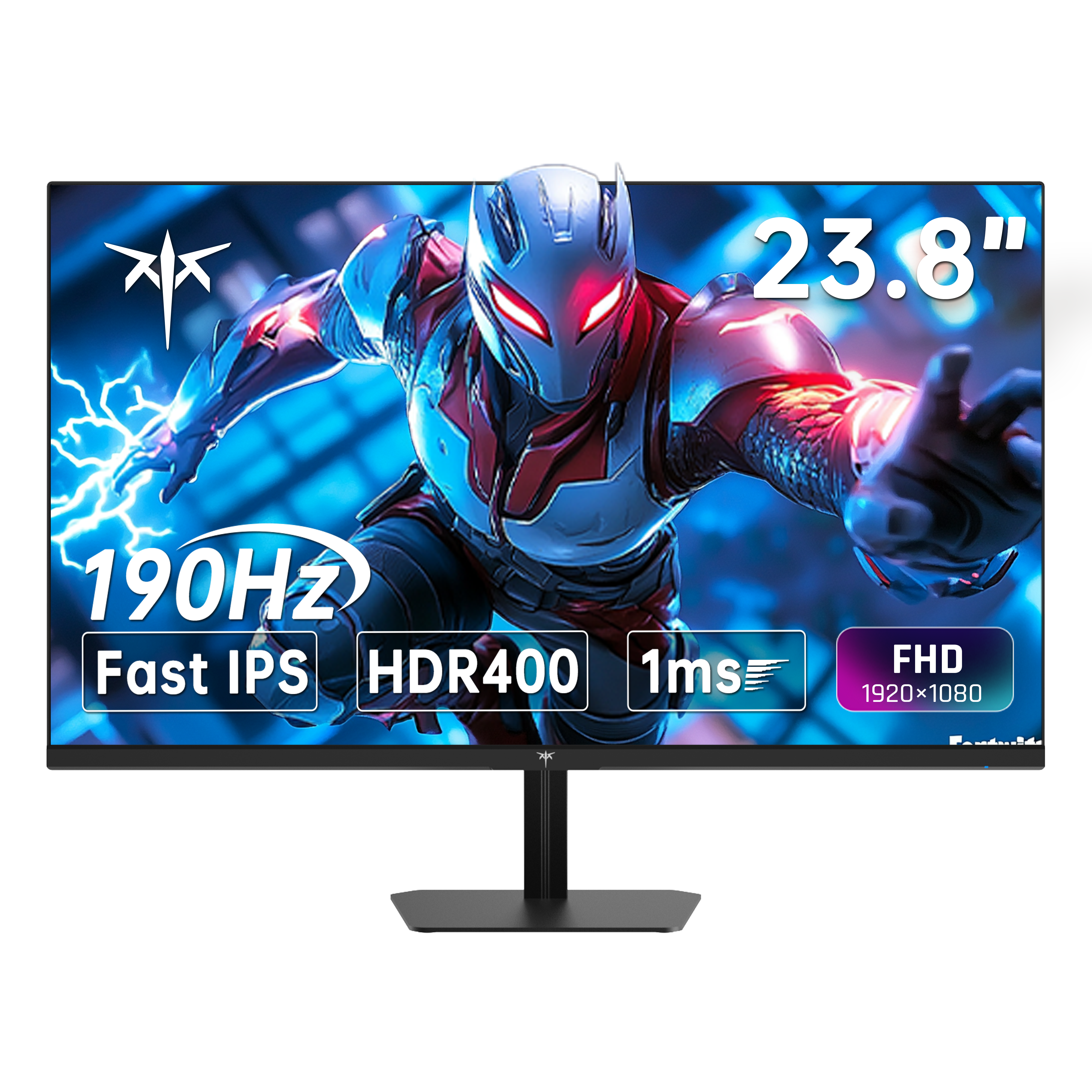 KTC 24-inch FHD gaming monitor with Fast IPS, HDR400, 190Hz, and slim bezel design