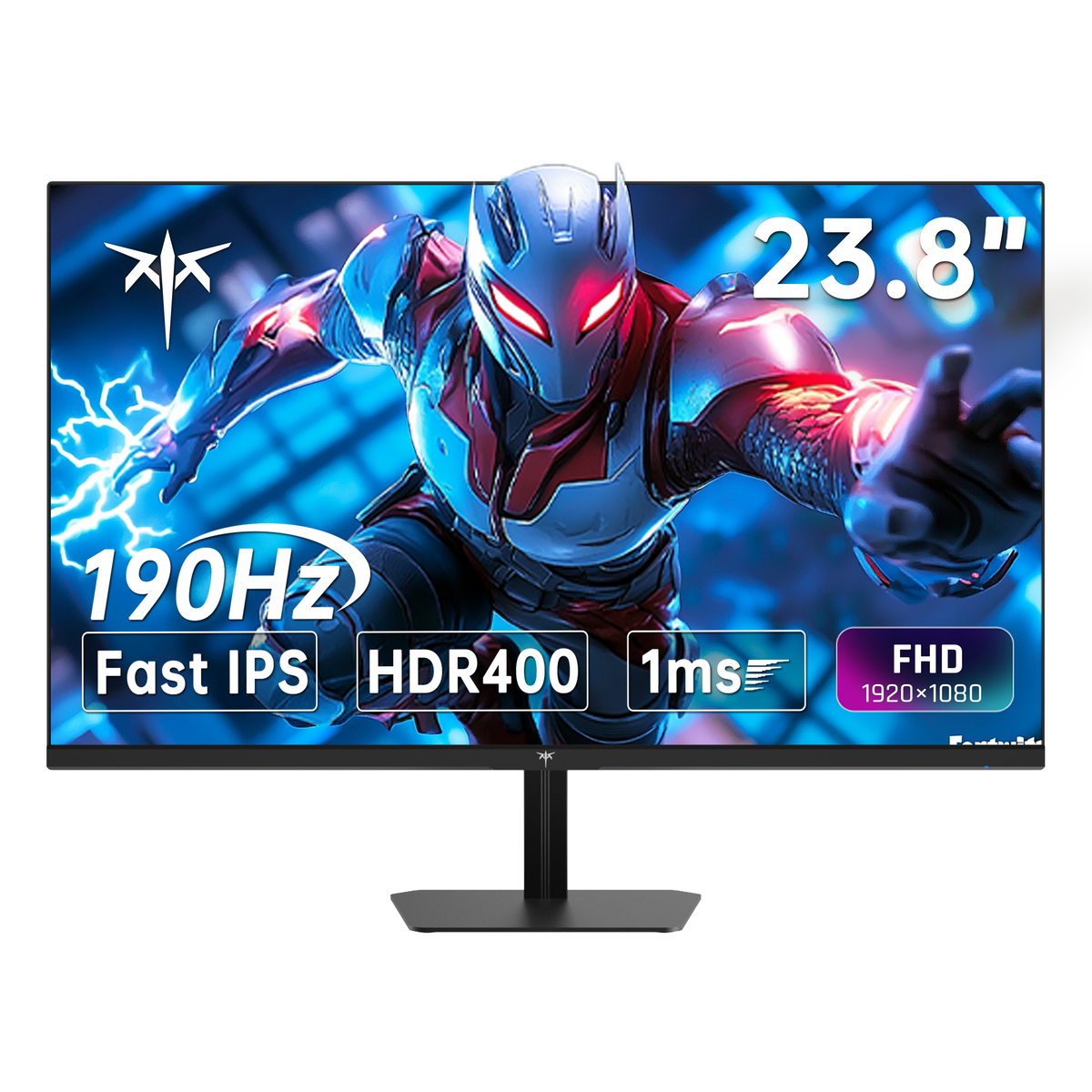 KTC 24-inch FHD gaming monitor with Fast IPS, HDR400, 190Hz, and slim bezel design