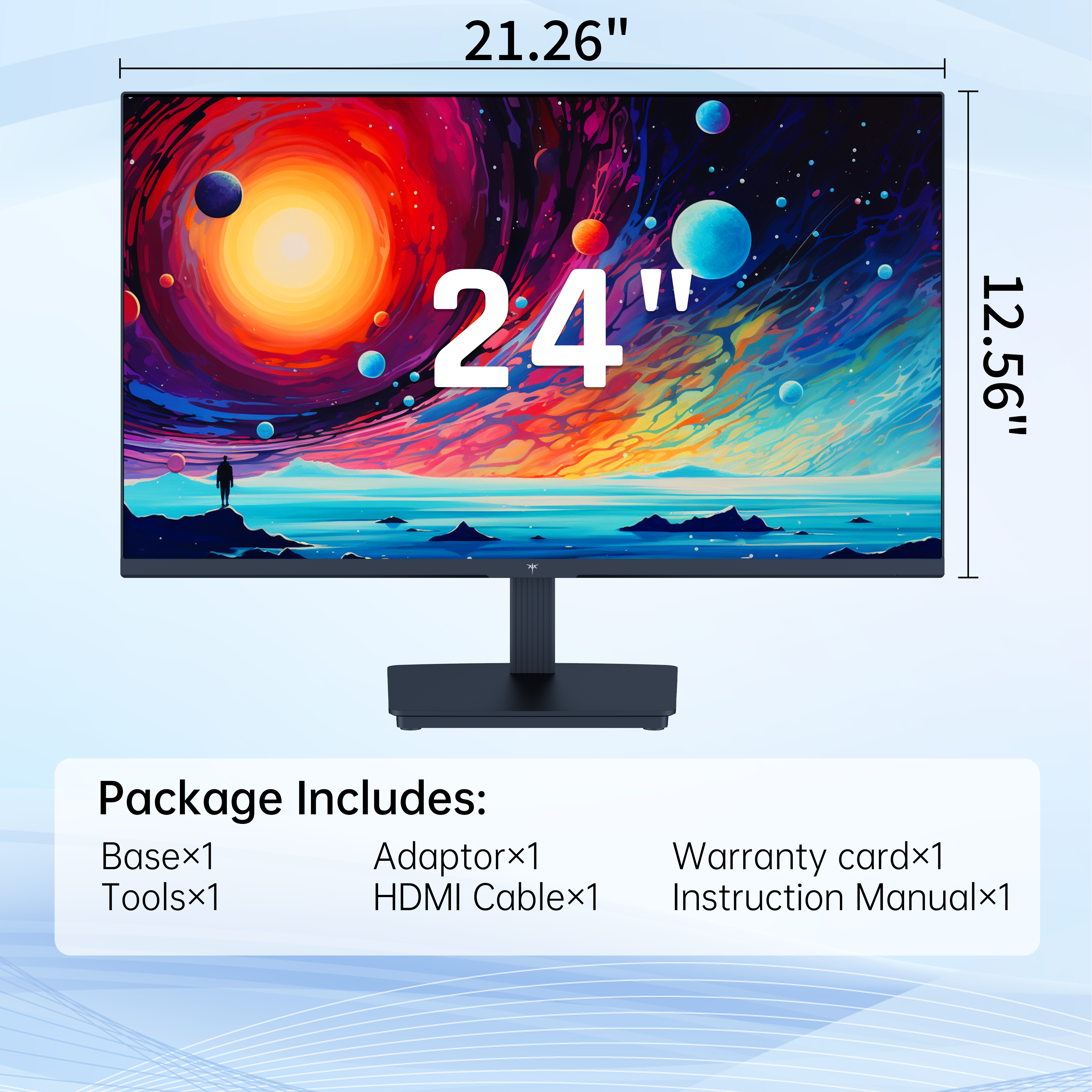 KTC 24-inch 2K IPS monitor with 100Hz refresh rate and Adaptive Sync