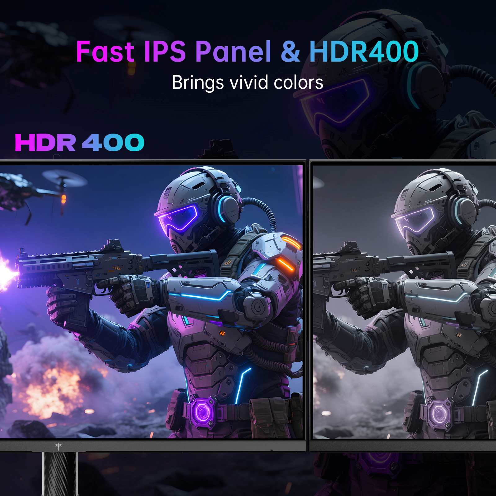 KTC H27P6 27-inch 4K gaming monitor with 160Hz, 320Hz dual mode, 90W USB-C, Fast IPS HDR400
