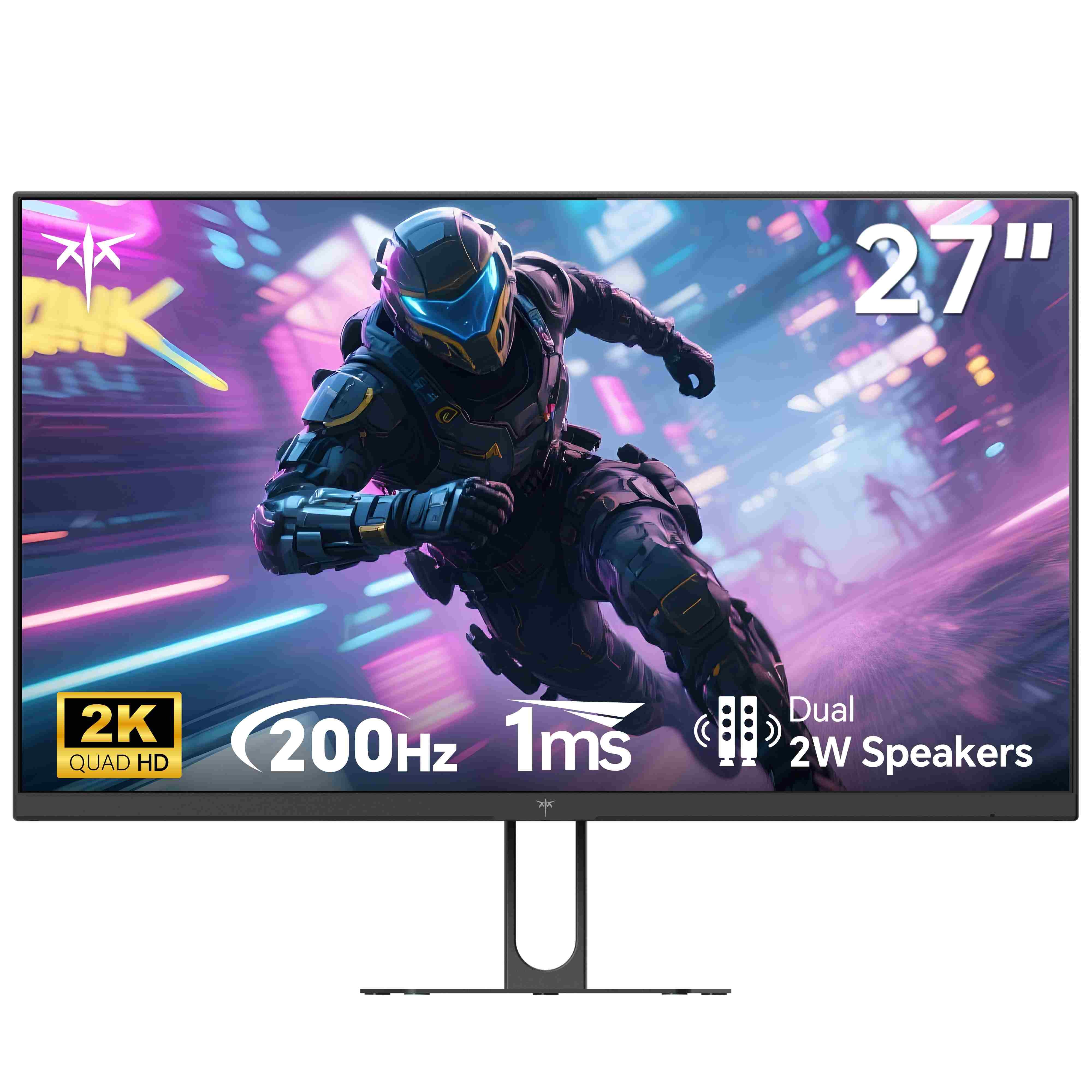 KTC 27-inch 2K gaming monitor with 210Hz OC, HDR400 and ultra-thin bezel