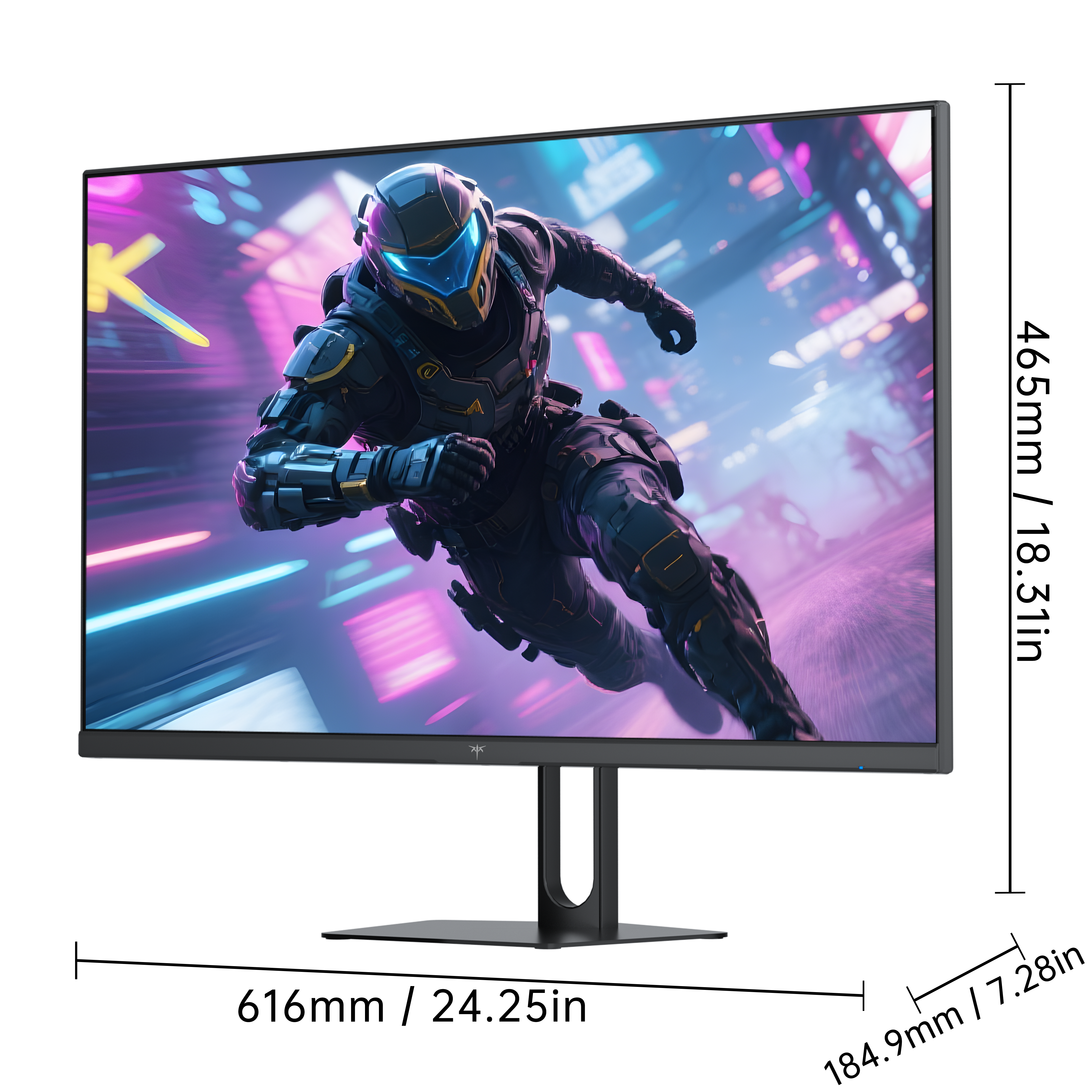 KTC 27-inch 2K QHD gaming monitor with 200Hz/210Hz OC, HDR400 and slim black bezel