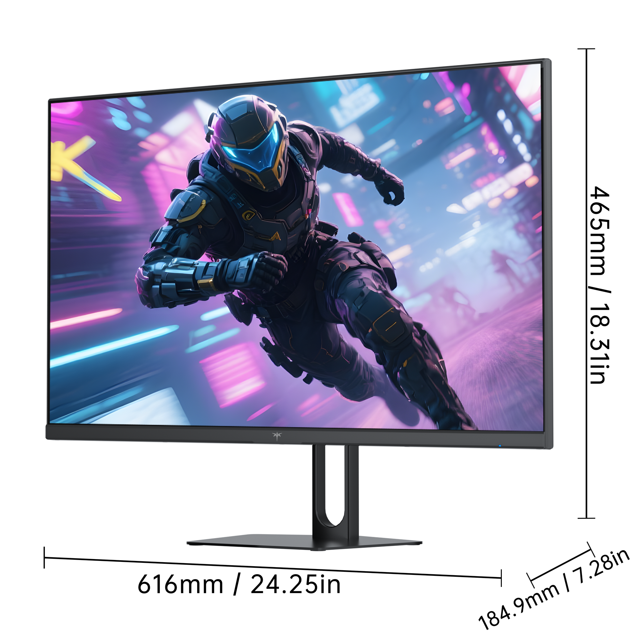 KTC 27-inch 2K QHD gaming monitor with 200Hz/210Hz OC, HDR400 and slim black bezel