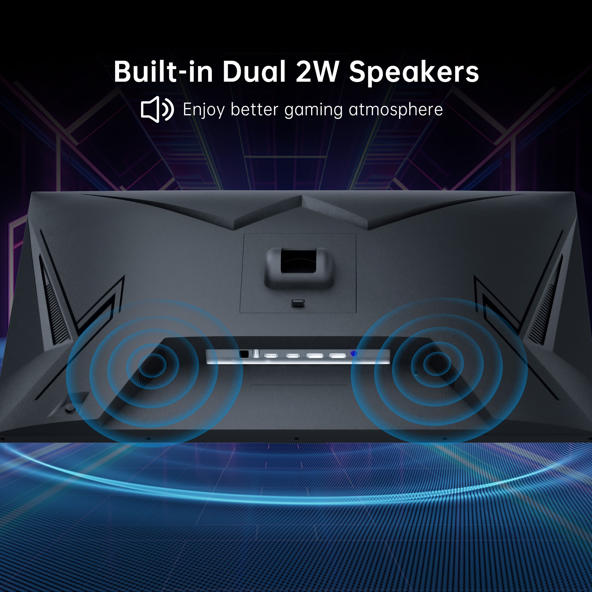KTC 27-inch 2K HDR400 gaming monitor with slim bezels and ergonomic stand