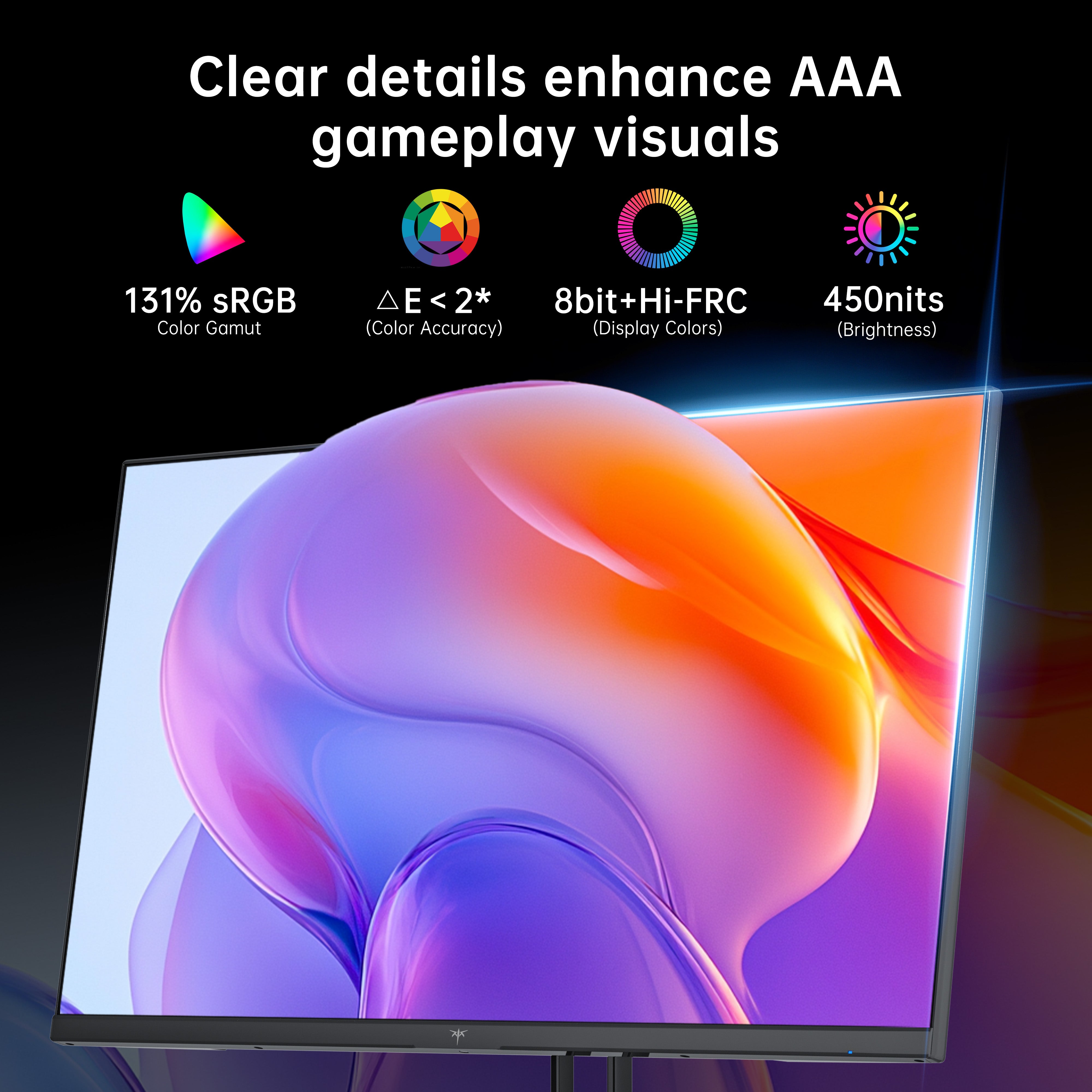 KTC 27-inch 2K gaming monitor with 210Hz refresh rate, HDR400 and Fast IPS display