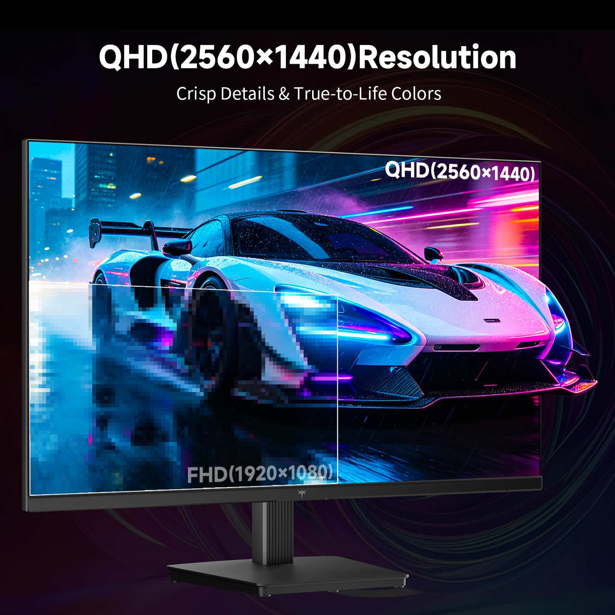 KTC 27" 2K 144Hz HVA High-contrast Gaming Monitor丨H27T27S