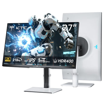 KTC 27-inch 2K gaming monitor with narrow bezels, HDR400 and built-in speakers