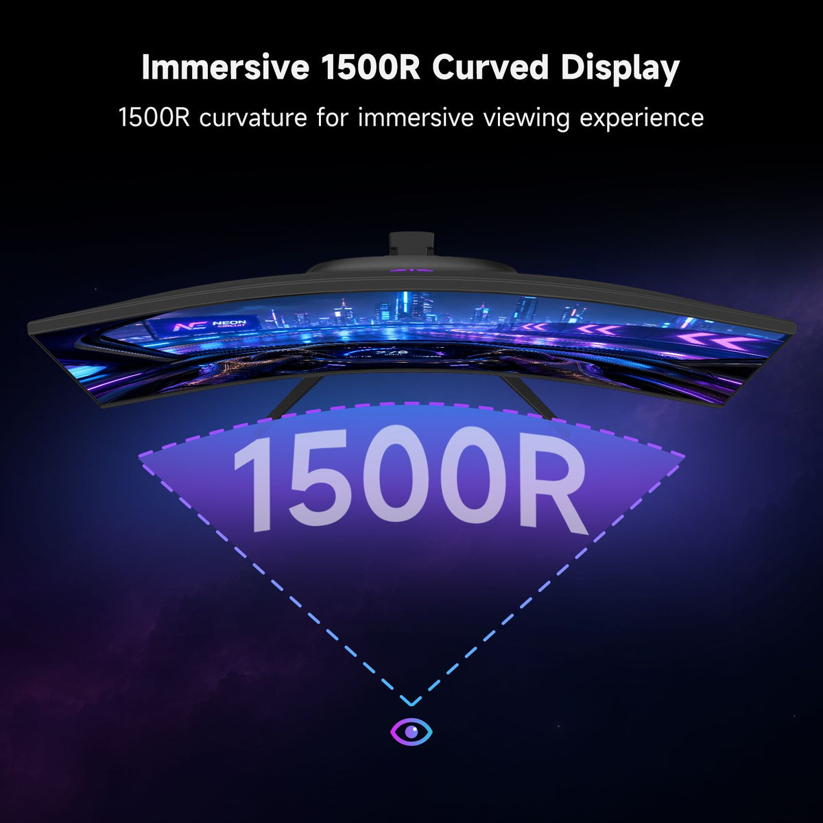 KTC 32" FHD 240Hz 1500R Curved Gaming Monitor | H32C5