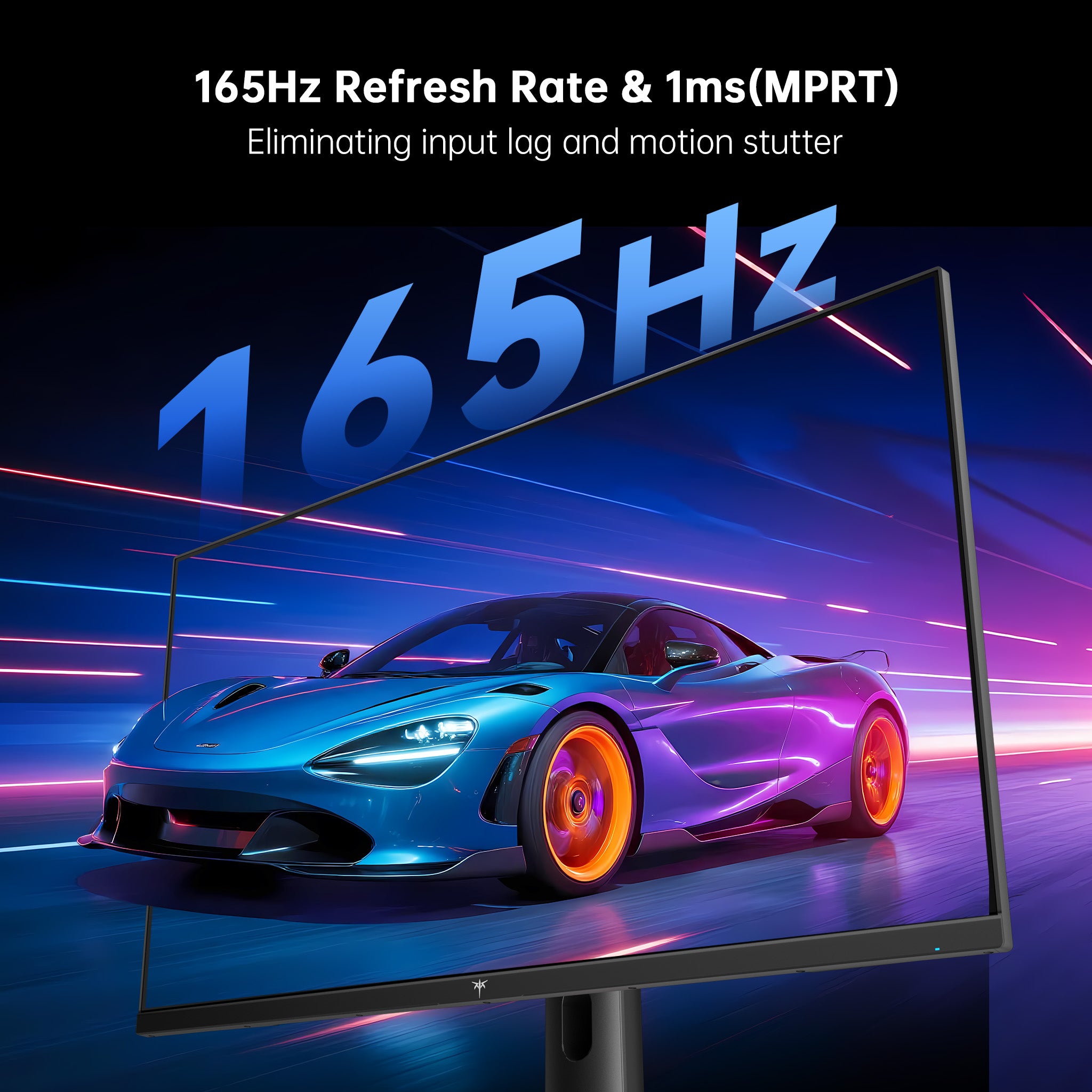 KTC 32-inch 4K gaming monitor with 165Hz, 1ms, Adaptive Sync, and VESA mount