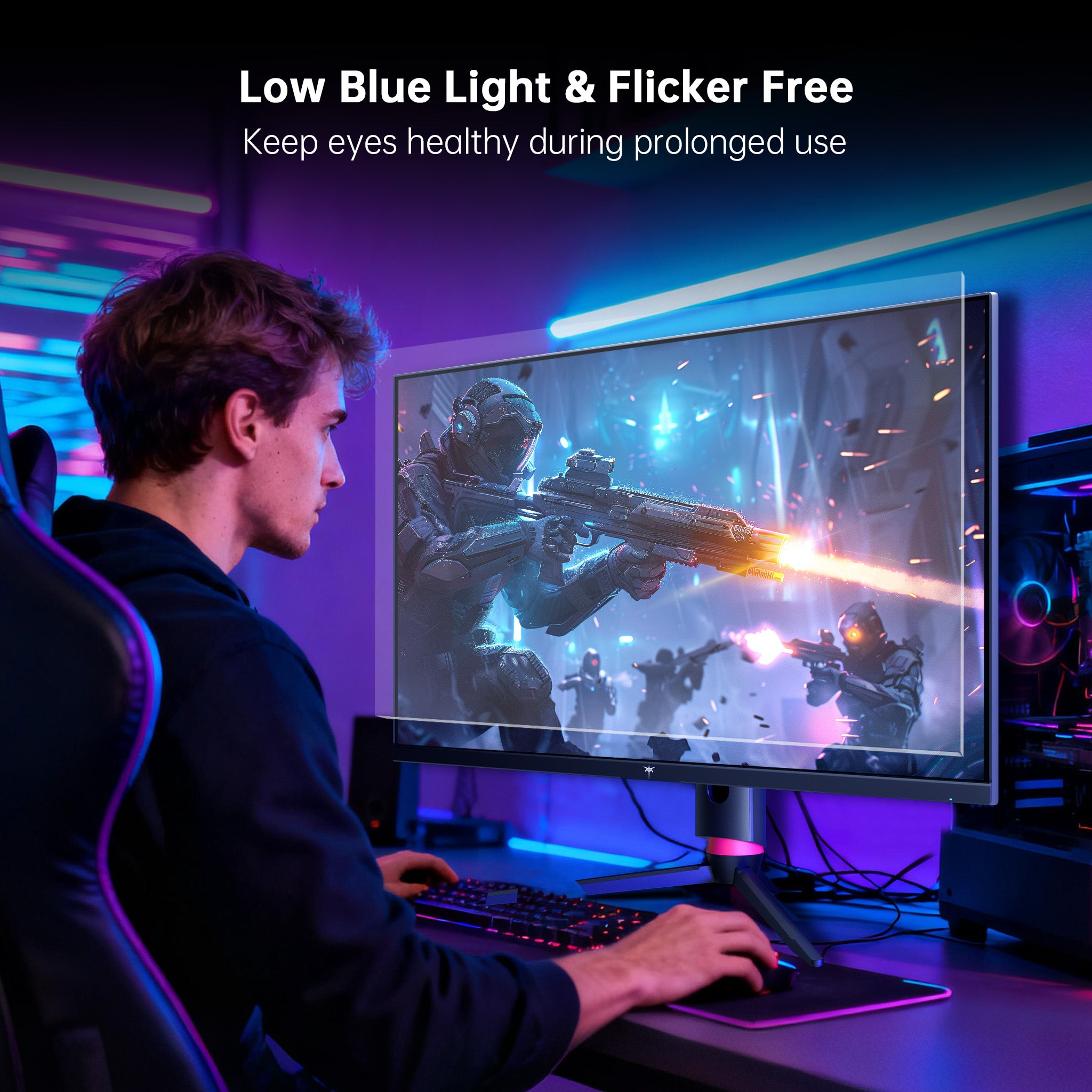 KTC 32-inch 4K 165Hz gaming monitor with Fast IPS, VESA mount