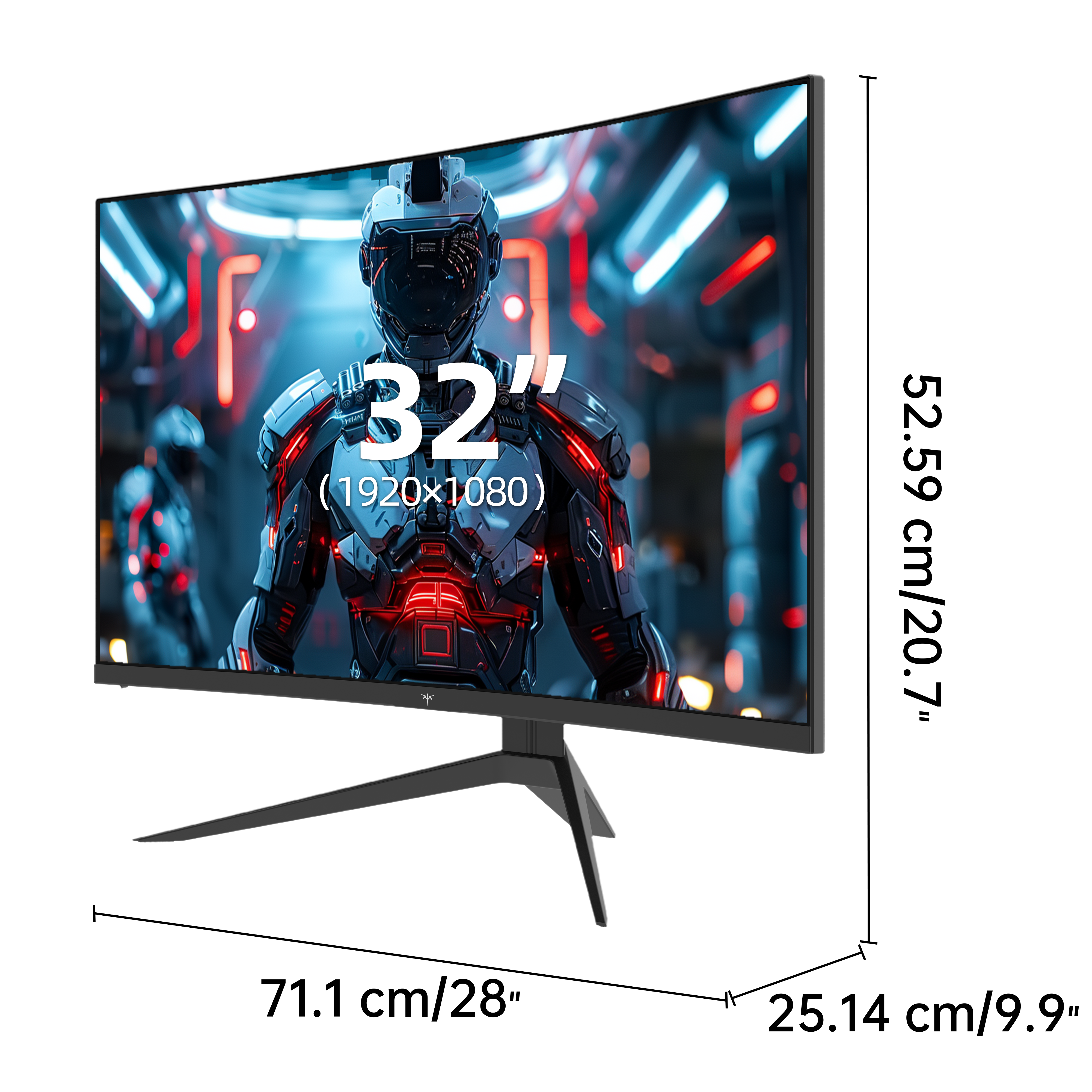 KTC 32-inch curved gaming monitor with 240Hz refresh rate and 1ms response