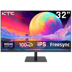 KTC 32" 2K IPS 100Hz/120Hz Home＆Office Monitor | H32T13