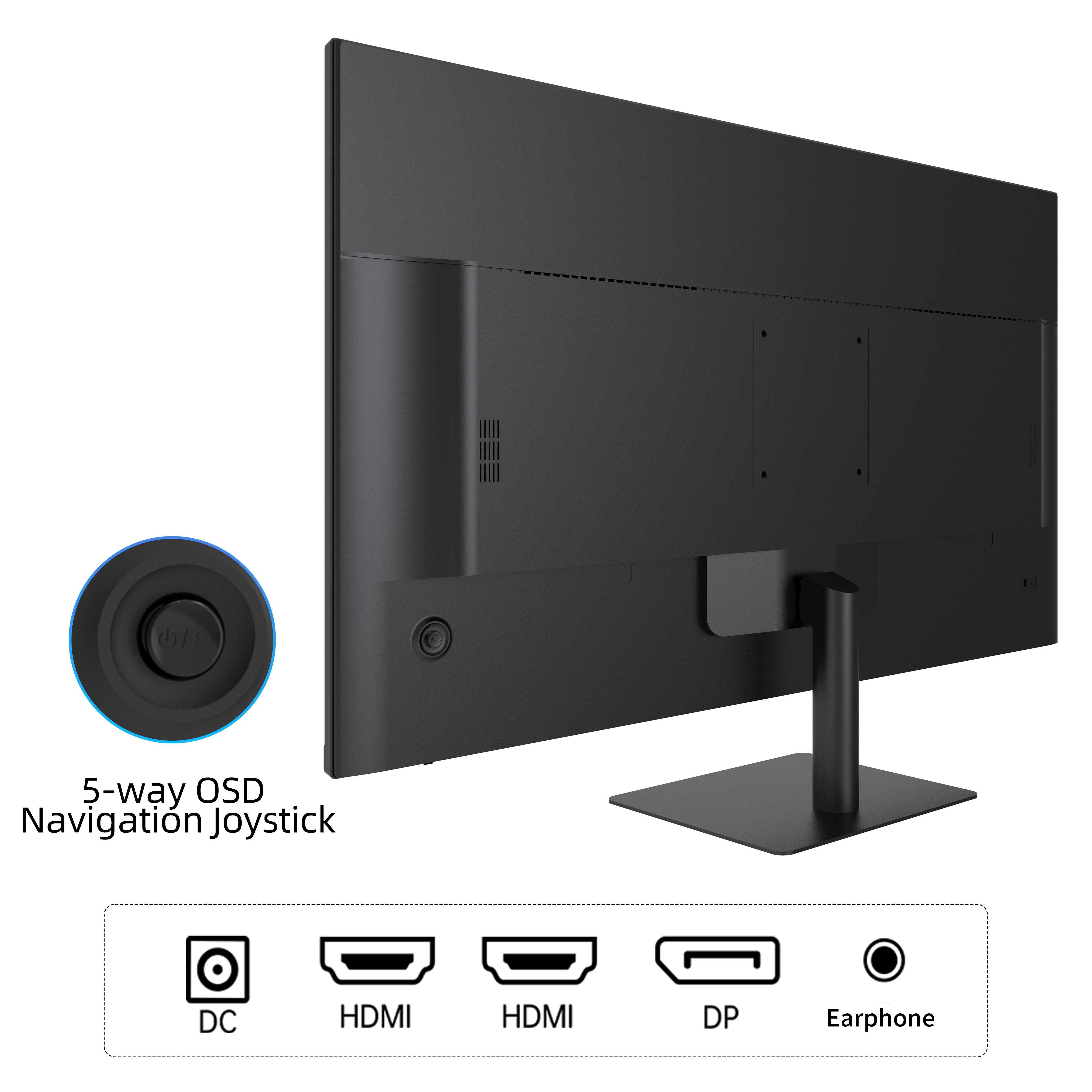 KTC 32-inch 2K IPS monitor with thin bezels and 100Hz/120Hz display
