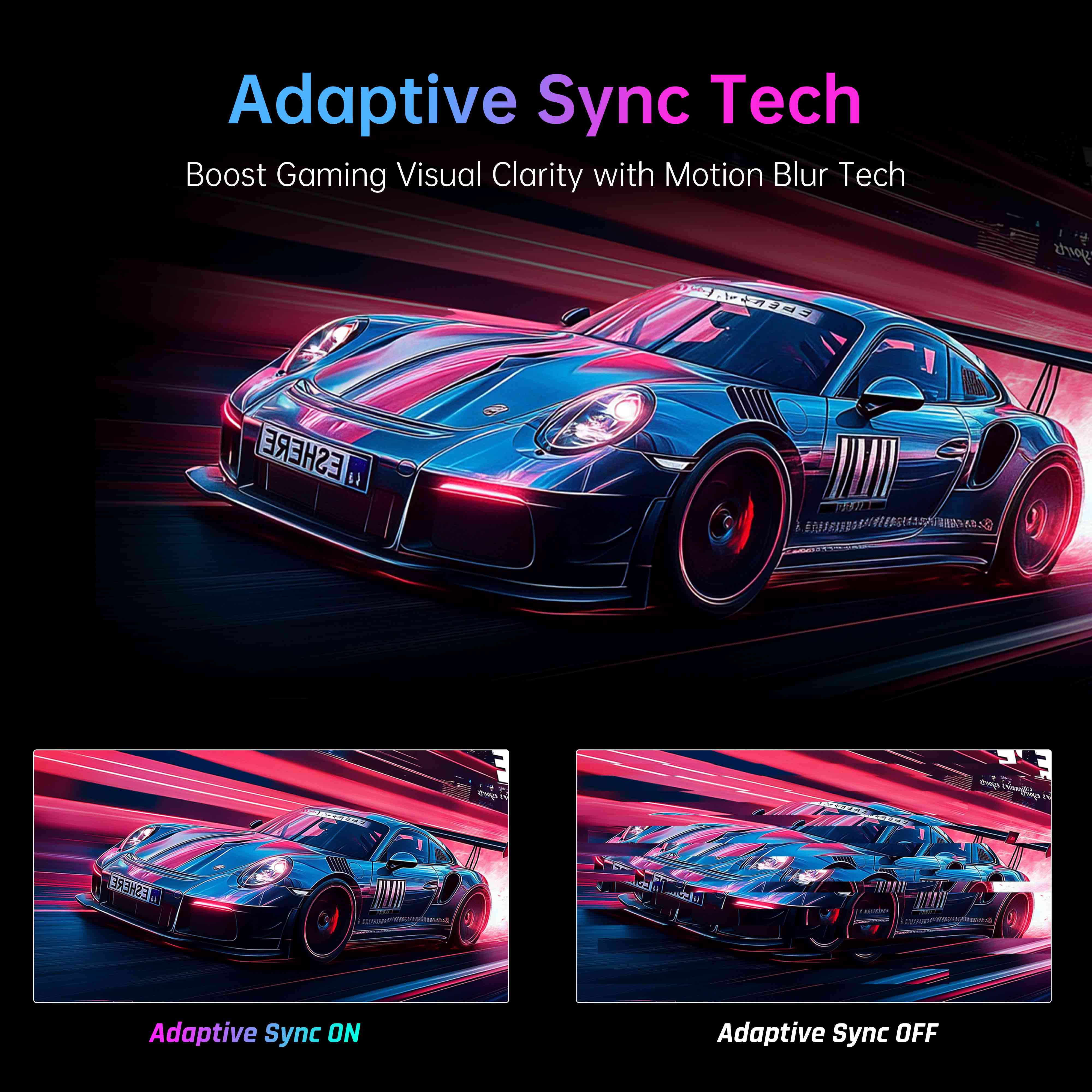 KTC 24-inch FHD gaming monitor with Fast IPS, HDR400, 133% sRGB, and thin bezel