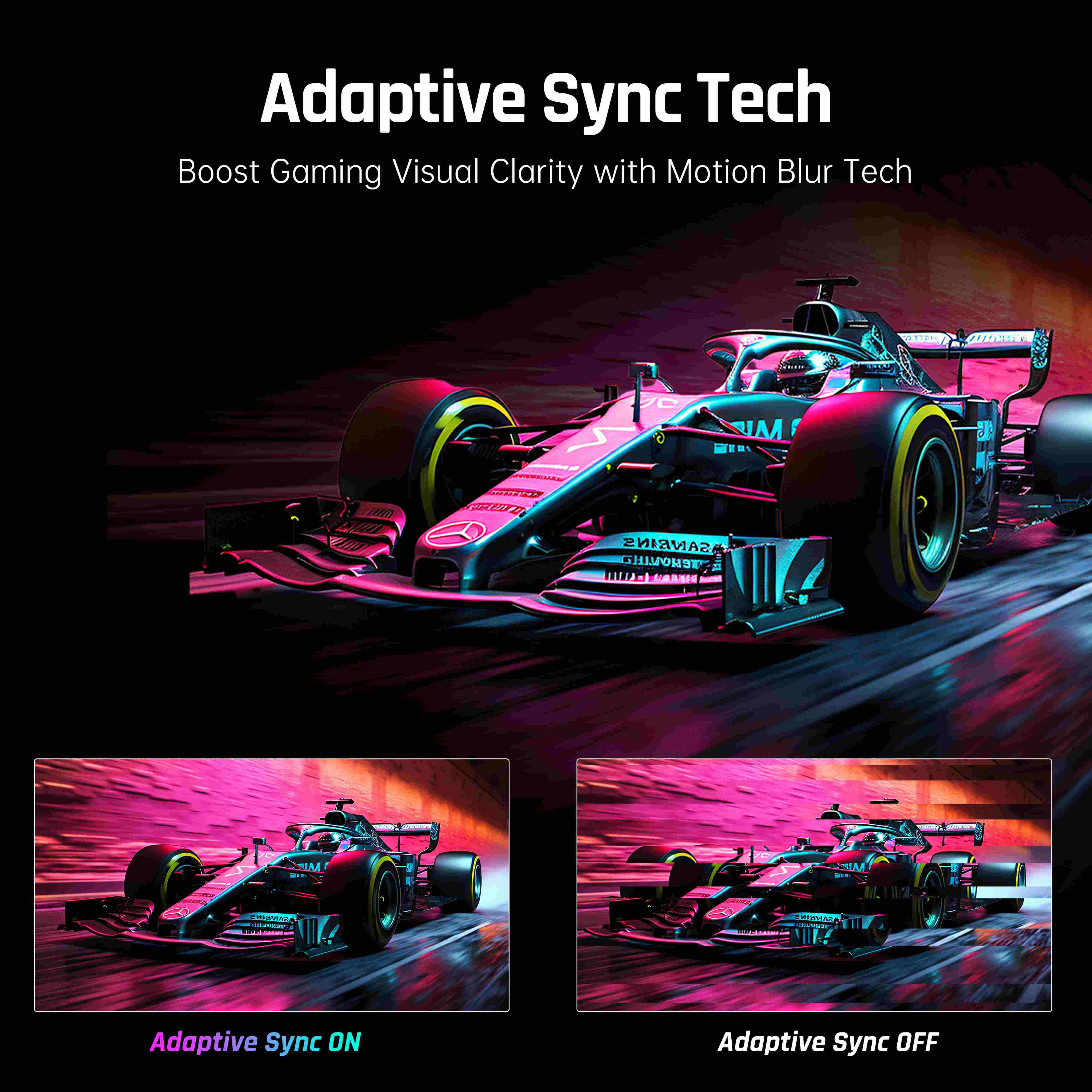 KTC 27-inch gaming monitor with Adaptive Sync and FreeSync support